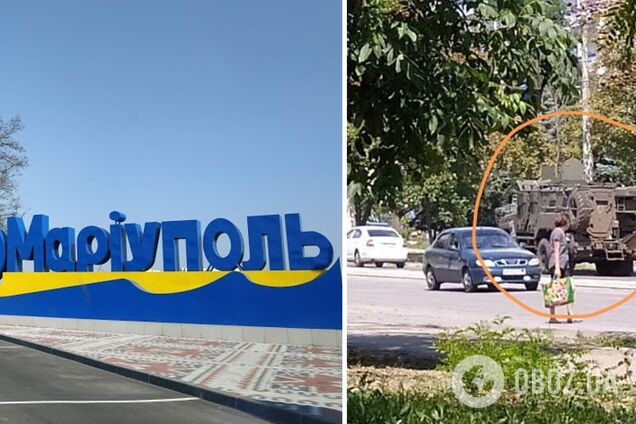 Будуть боротись з рухом опору? В окупований Маріуполь перекинули бойовиків Росгвардії. Фото і відео