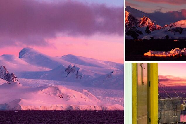 Кольори 'Барбі' в Антарктиді: українські полярники вразили чарівними фото