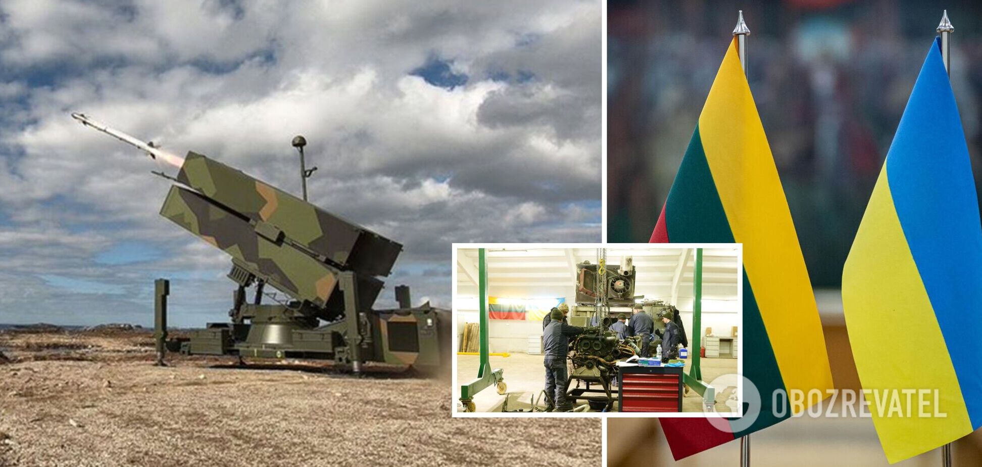 ЗРК NASAMS и противодроны: Литва анонсировала новую партию военной помощи Украине