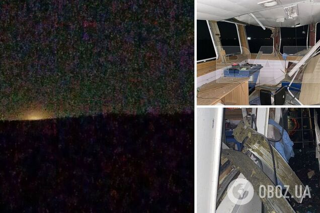 В районе Крымского моста прогремели взрывы: в РФ заявили об атаке дронов на российский танкер. Фото