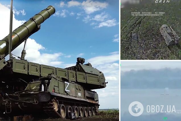 В Луганской области дрон за $500 уничтожил ЗРК 'Бук-М1-2' оккупантов за $100 млн. Видео