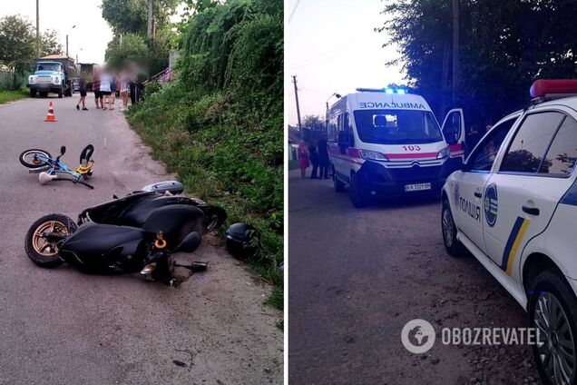 Пострадавших детей госпитализировали