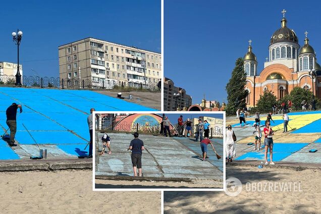 Активісти відновили кримськотатарський прапор