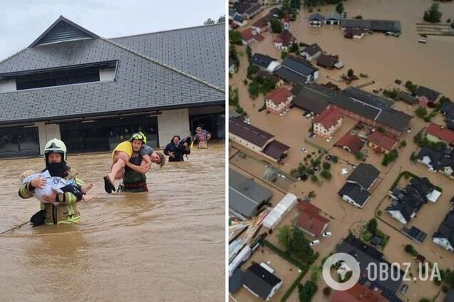Словенія потерпає через масштабні повені: загинули щонайменше троє людей. Фото і відео