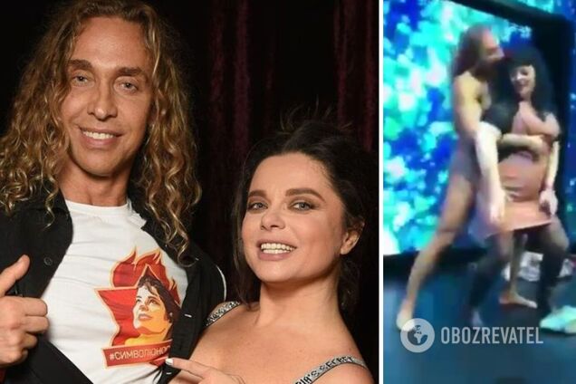 'Работает на интимном фронте': путинист Тарзан опозорил киевлянку-предательницу Королеву своими похотливыми танцами с другой женщиной