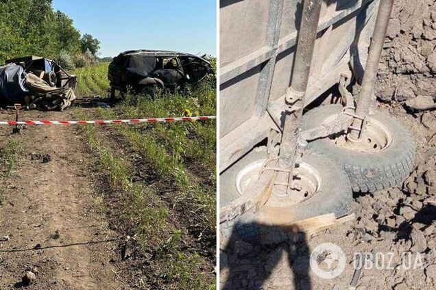Хотели заготовить дрова на зиму: в Николаевской области на мине подорвался автомобиль, погиб мужчина. Фото