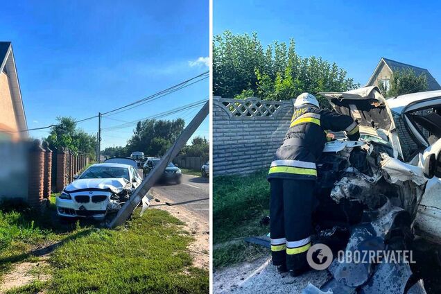 В результате ДТП пострадала женщина и мужчина