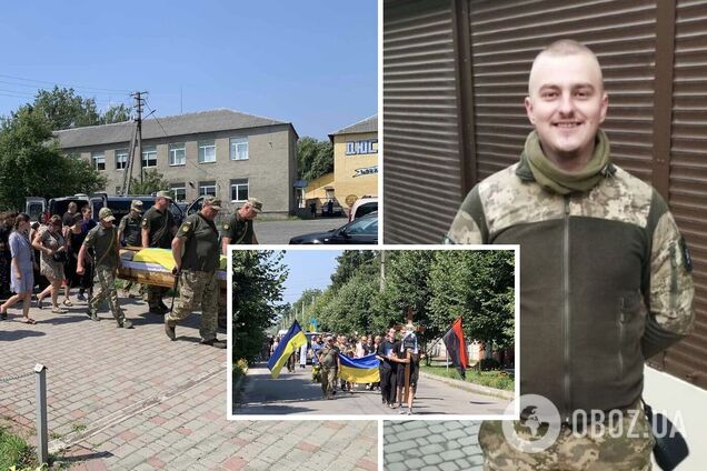 Верил, что победа уже скоро: на Волыни простились с 22-летним воином, погибшим во время вражеского обстрела. Фото