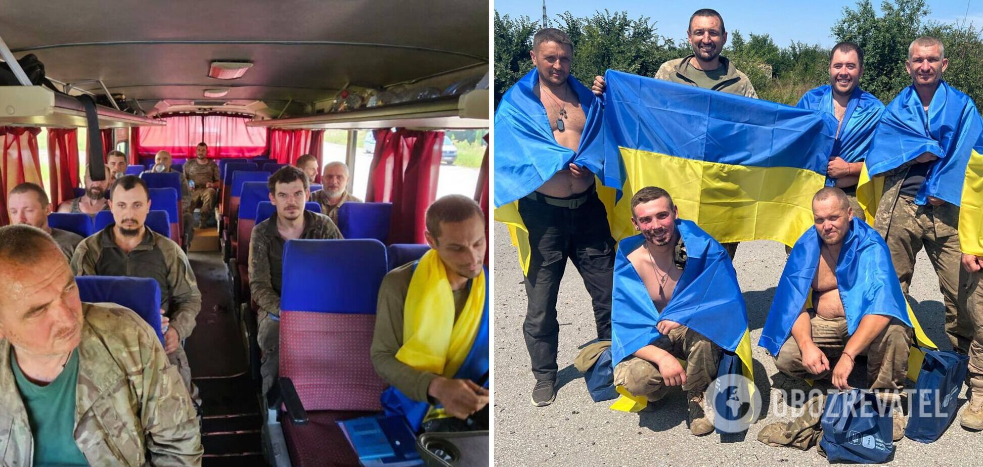 В Україну з полону повернулися ще 22 українських воїни: найстаршому – 54 роки, наймолодшому – 23. Фото і відео