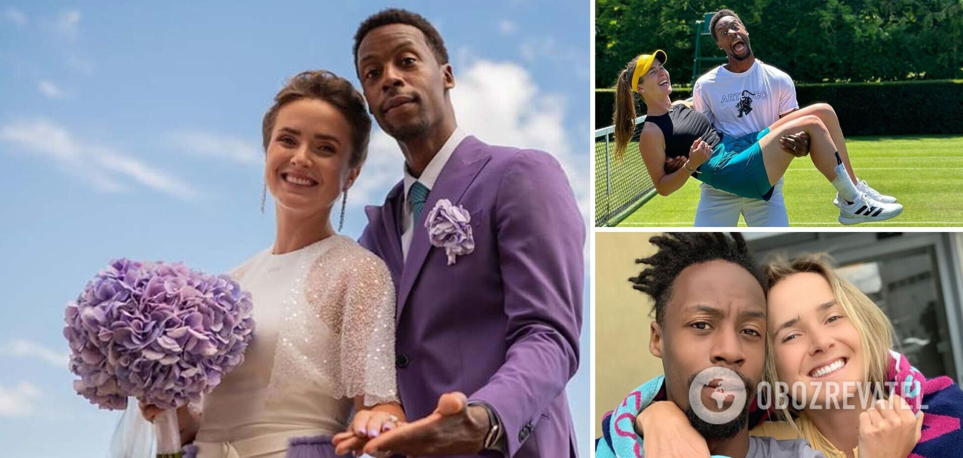 Удивительное совпадение свело Свитолину с будущим мужем: яркая история любви украинки и француза