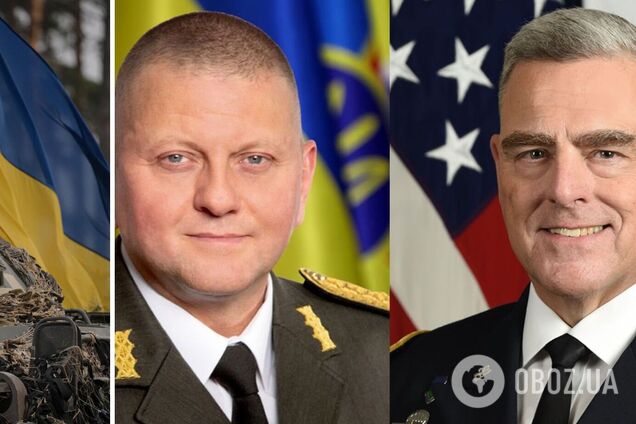 'Инициатива на нашей стороне': Залужный обсудил с генералом Милли актуальные потребности ВСУ в вооружении и боеприпасах