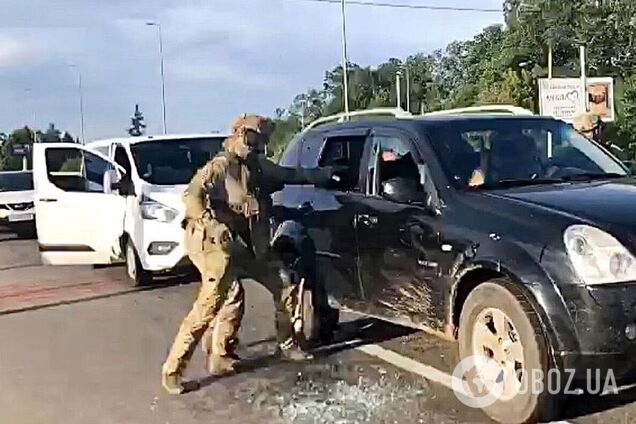 Зловмисників затримали за підтримки бійців КОРДу