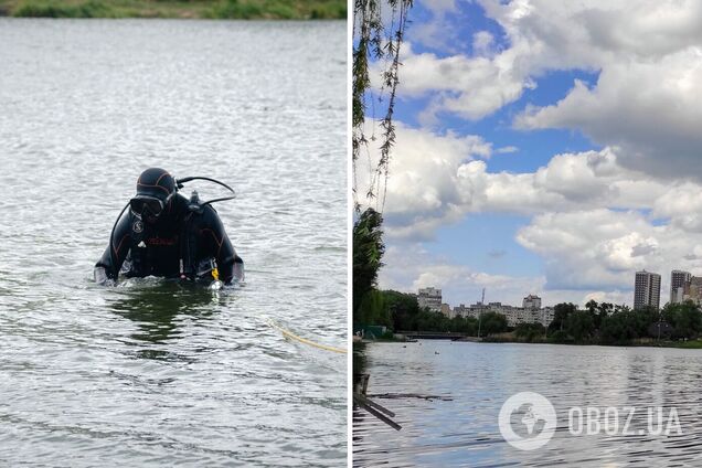 Трагедия произошла на озере Радунка