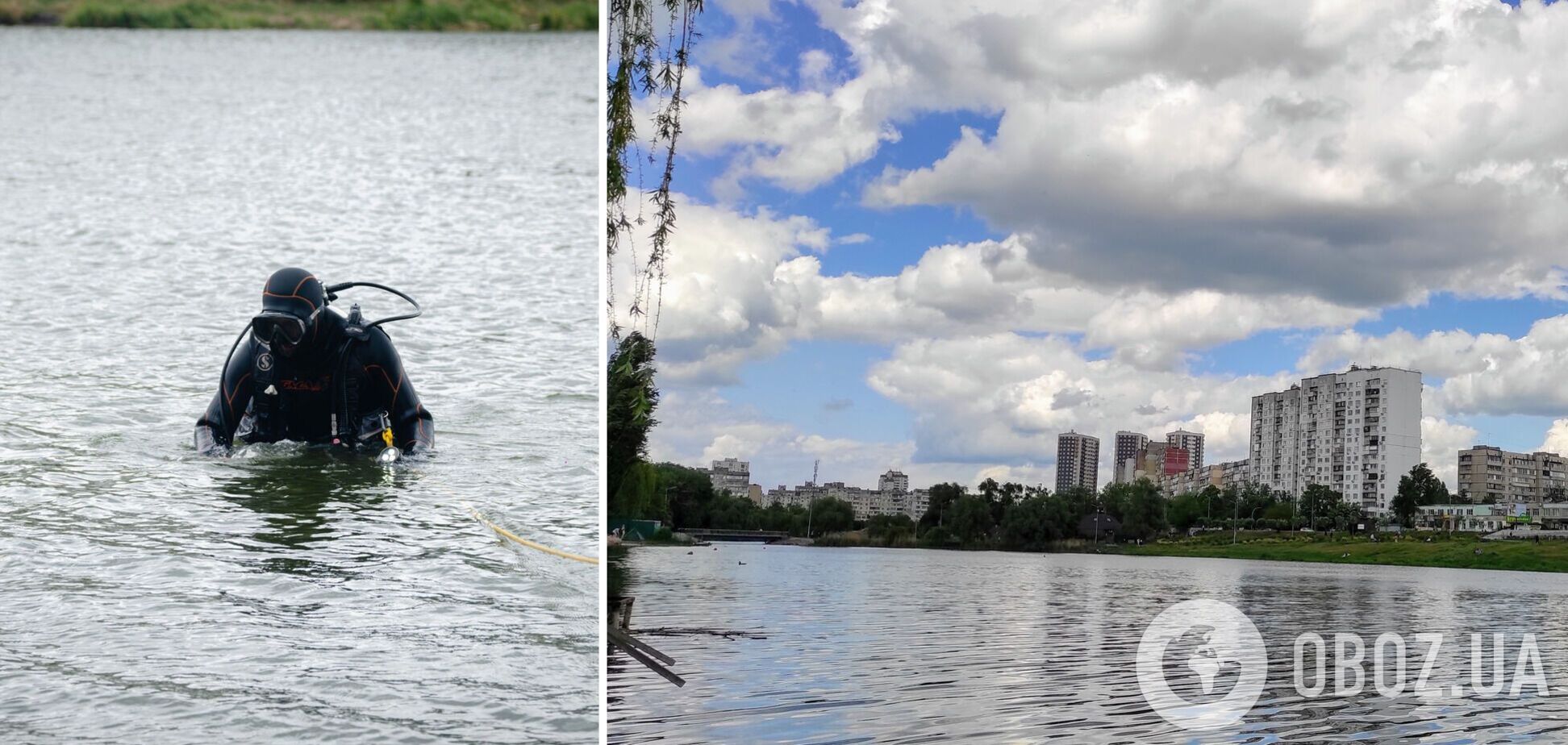 Трагедия произошла на озере Радунка