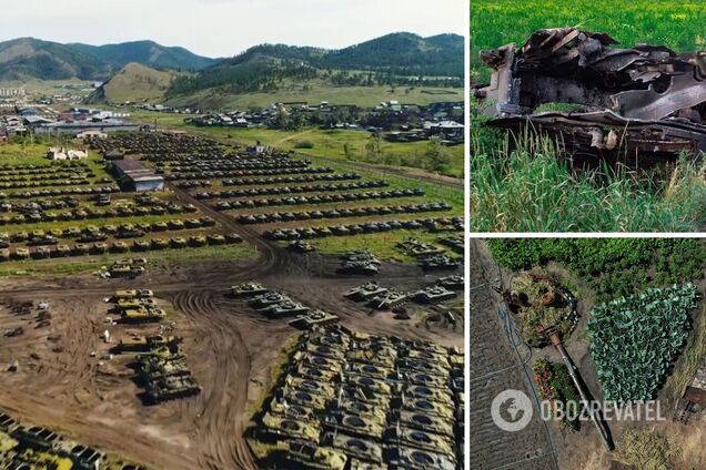Росія наполовину спустошила найбільший склад радянської бронетехніки через війну в Україні: ЗМІ розкрили подробиці