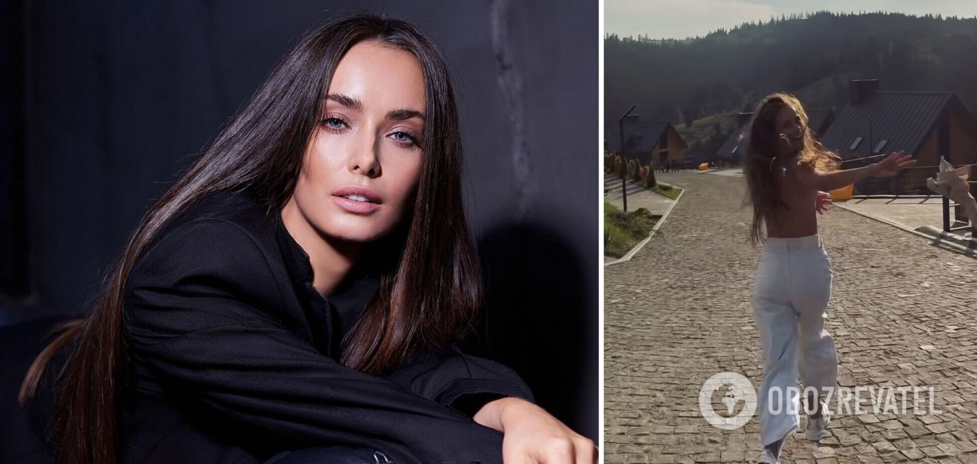 'Что не сделаешь за деньги': Мишина пробежалась голой для рекламы бренда и нарвалась на хейт. Видео