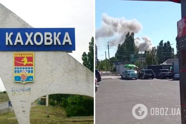 ВСУ поразили пункт управления РФ в оккупированной Новой Каховке. Видео