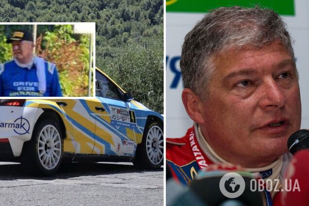 Червоненко, известный антиукраинской позицией, принял участие в ралли в Италии с напарником россиянином. Фото