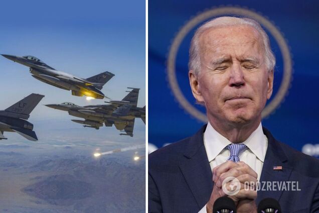 Байден в очередной раз одобрил обучение украинских пилотов на истребителях F-16: что известно