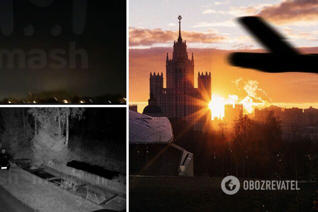 В России заявили о новой атаке БПЛА на Москву: мощные взрывы слышали в Домодедово. Видео