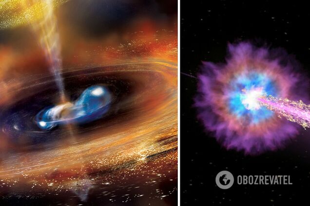 Мощный взрыв килоновой образовал золото и платину, которые в 1000 раз тяжелее Земли