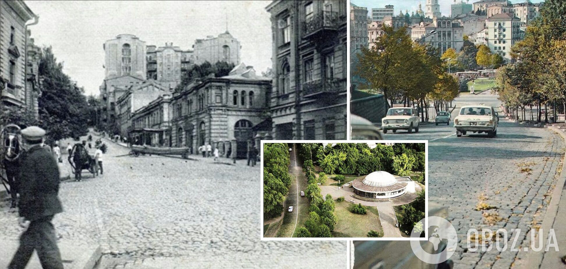 Улица Институтская в разные годы существования