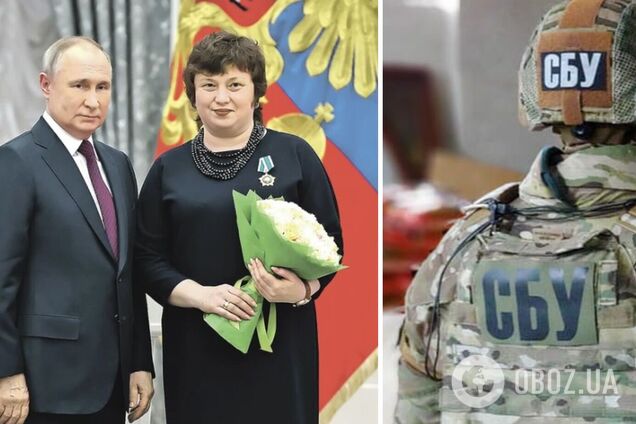 Заставляет школьников петь гимн РФ: СБУ сообщила о подозрении главе 'минобразования' оккупированного Запорожья. Фото