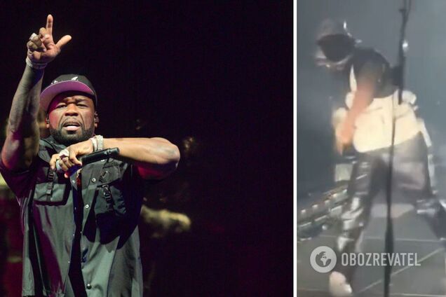 Репер 50 Cent на концерті розбив голову фанатці мікрофоном: що його так розлютило. Відео