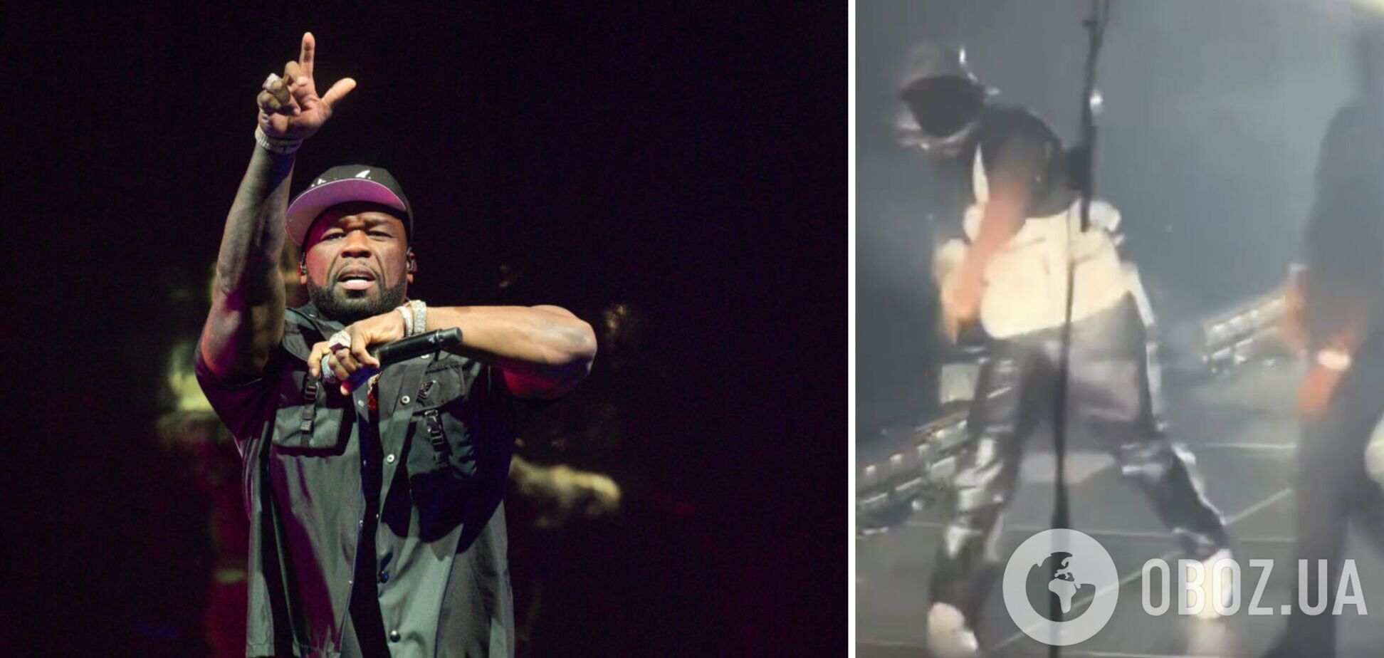 Репер 50 Cent на концерті розбив голову фанатці мікрофоном: що його так розлютило. Відео