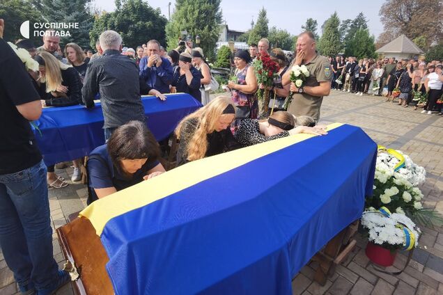 Похороны украинских воинов