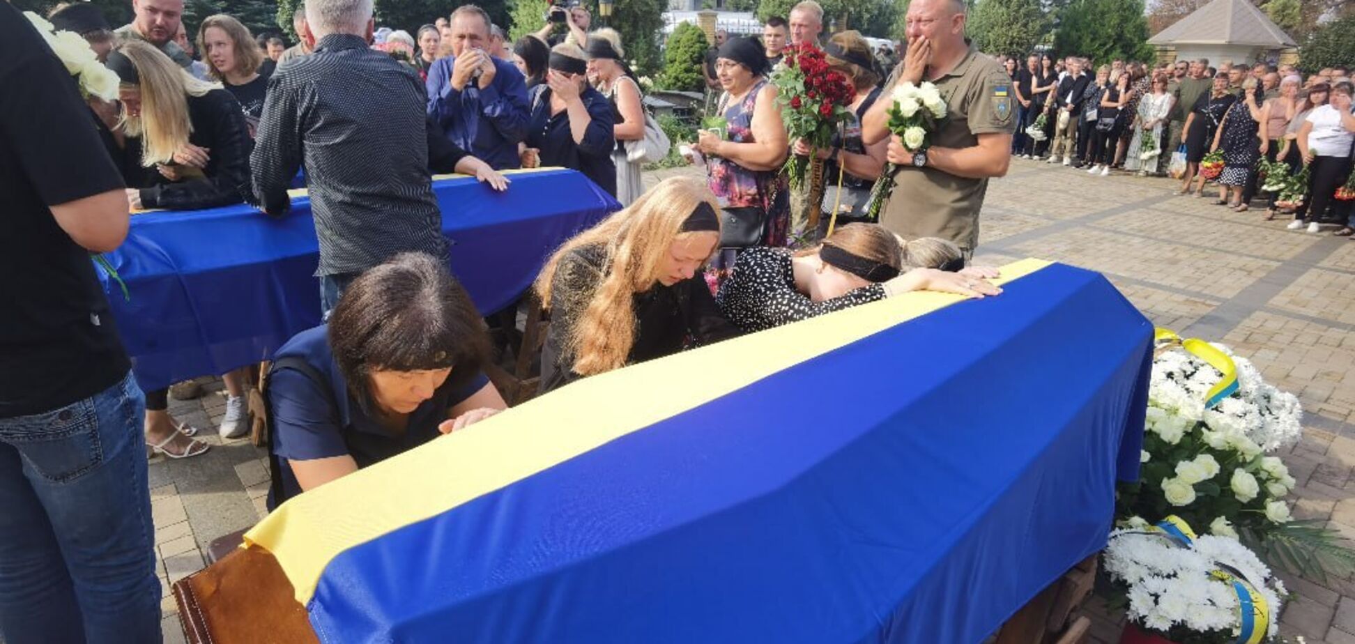 Похорон українських воїнів
