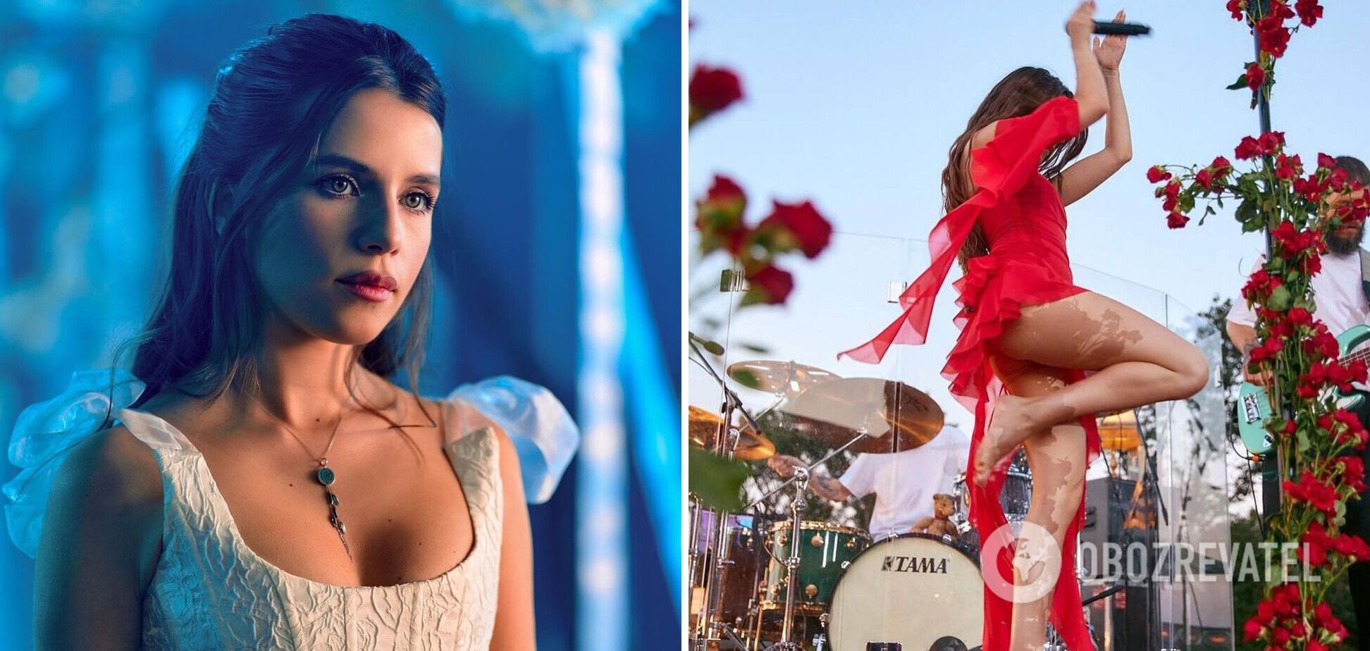 'Трусів навіть не видно!' Христину Соловій захейтили в мережі через коротку сукню на концерті