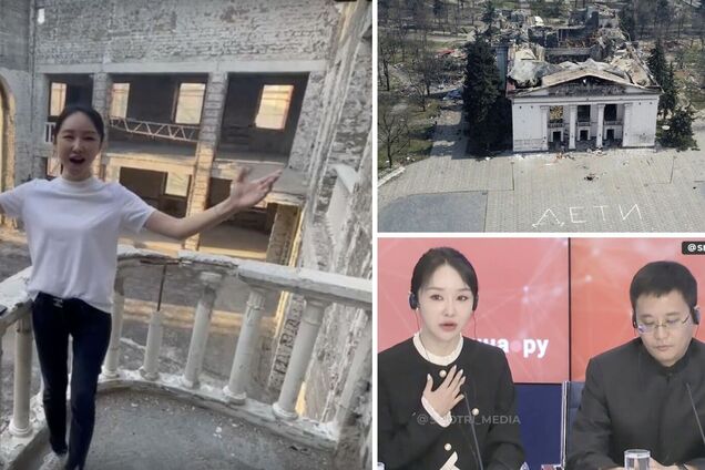 Співачка Ван Фан із Китаю, яка співала у зруйнованому Маріупольському драмтеатрі, назвала українців 'нацистами' та звинуватила у 'вбивствах дітей'