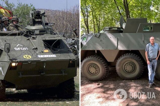 На озброєнні ЗСУ виявили рідкісний іспанський бронетранспортер VRAC. Фото