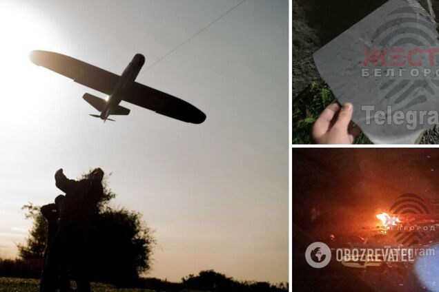 Под Белгородом прогремела серия взрывов: в РФ пожаловались на атаку БПЛА. Фото и видео
