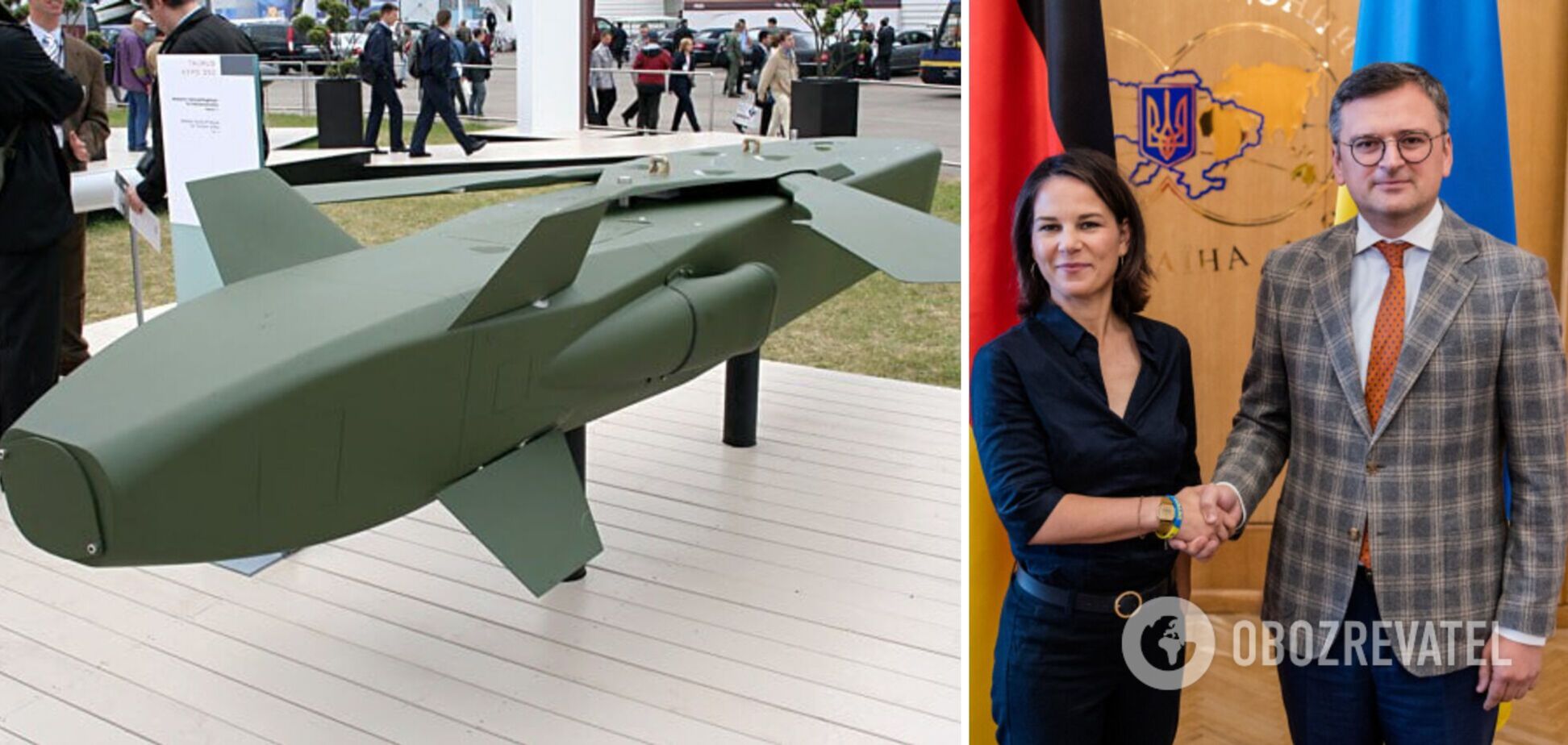 Рішення про ракети Taurus поки не ухвалене, але питання просувається вперед, – Кулеба і Бербок