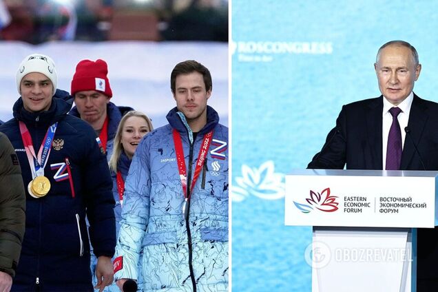 'Сублімація війни? У цьому щось є': Путін висловився про участь Росії на Олімпіаді-2024