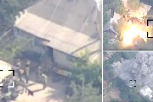 ВСУ нанесли мощный удар по базе БПЛА оккупантов в Донецкой области. Видео 'фейерверка'