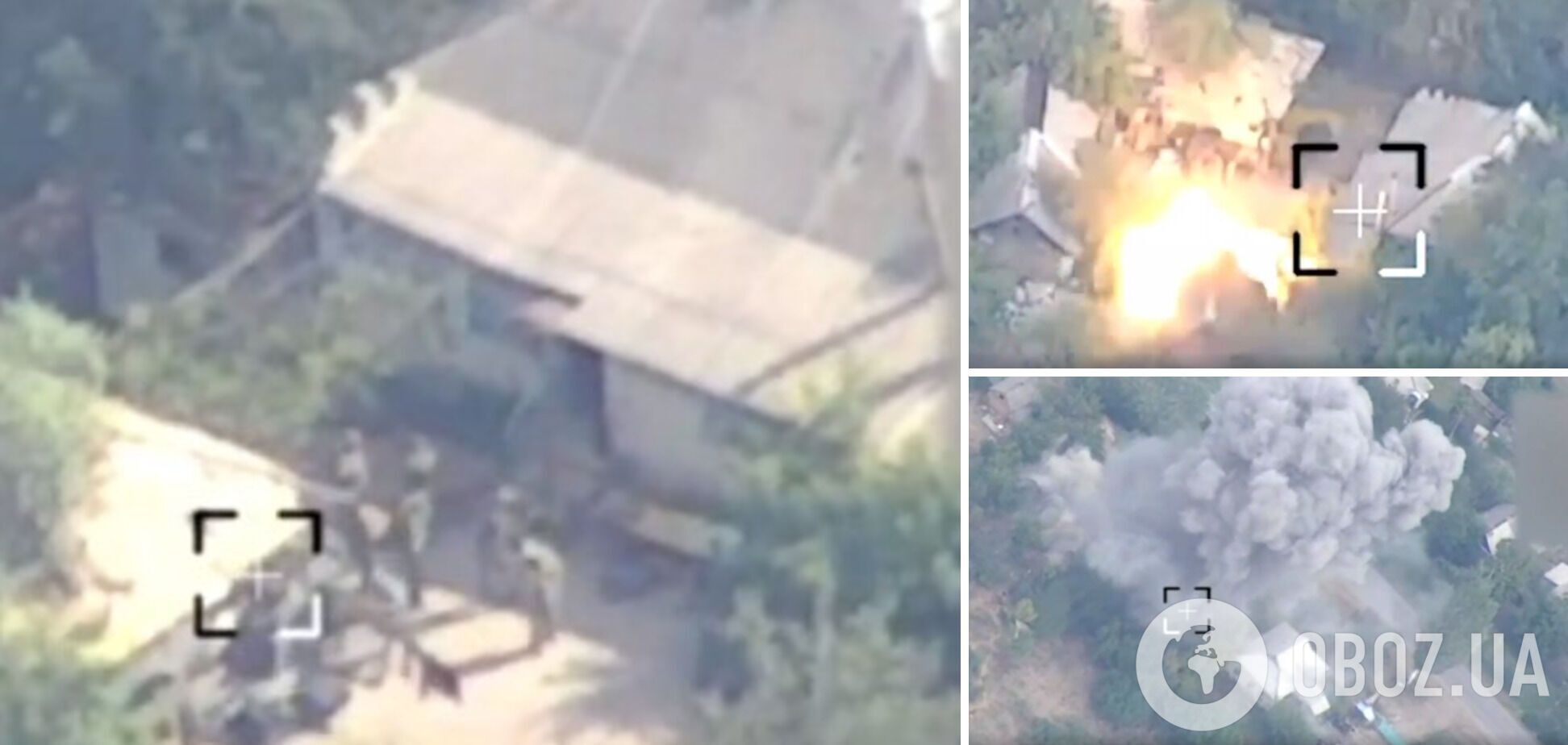 ВСУ нанесли мощный удар по базе БПЛА оккупантов в Донецкой области. Видео 'фейерверка'