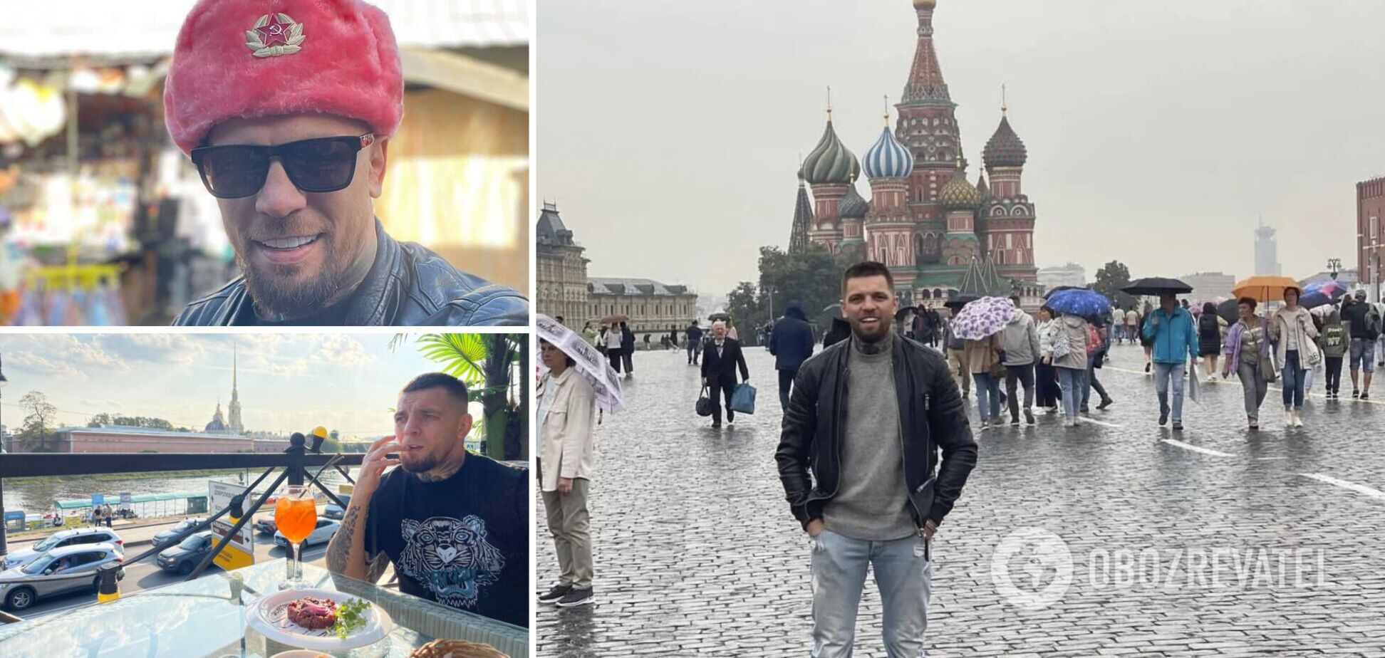 Известный украинский боксер съездил в Россию, показав, как там хорошо. Фотофакт