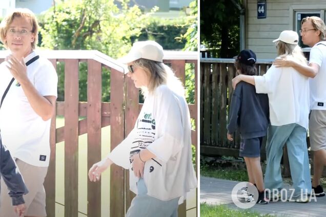 Пугачева и Галкин в Юрмале убежали от украинской ведущей Мосейчук: момент попал на видео