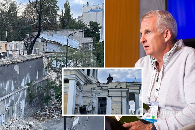 'Планировал работать там над книгой': Тимоти Снайдер показал, как выглядит разбомбленная россиянами Одесса. Фото