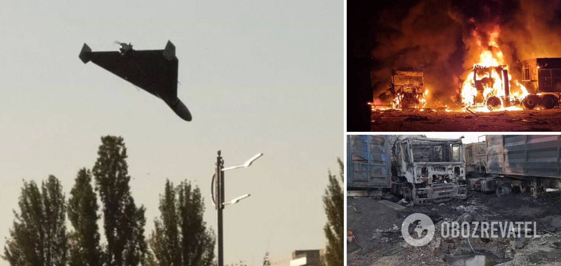 Оккупанты атаковали юг Одесщины, сбито 32 дрона, но есть прилеты: пострадали семь человек