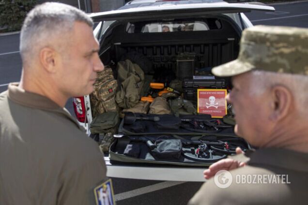 Киев передал защитникам Украины дроны, тепловизоры и системы связи, – Кличко