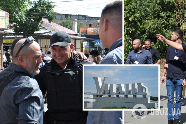 До Умані прибула поліція Ізраїлю: допомагатиме на час святкування Рош га-Шана. Фото і відео