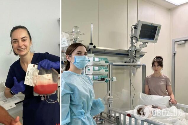 Лікарі 'Охматдиту' провели унікальну операцію з пересадки кісткового мозку немовляті: донором став 26-річний американець. Фото