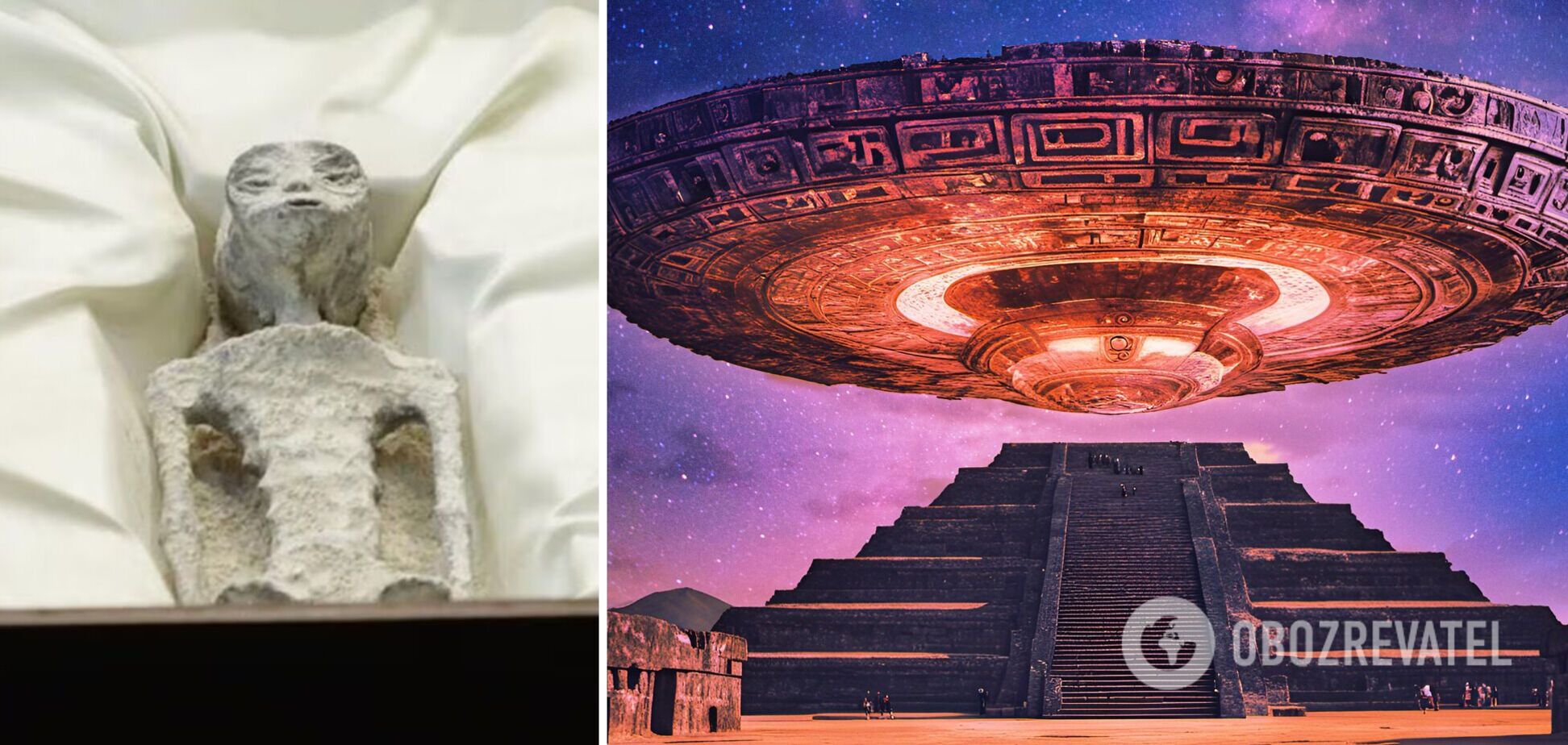 В Мексике уфолог показал властям тела пришельцев, которым может быть 1000 лет. Фото, видео