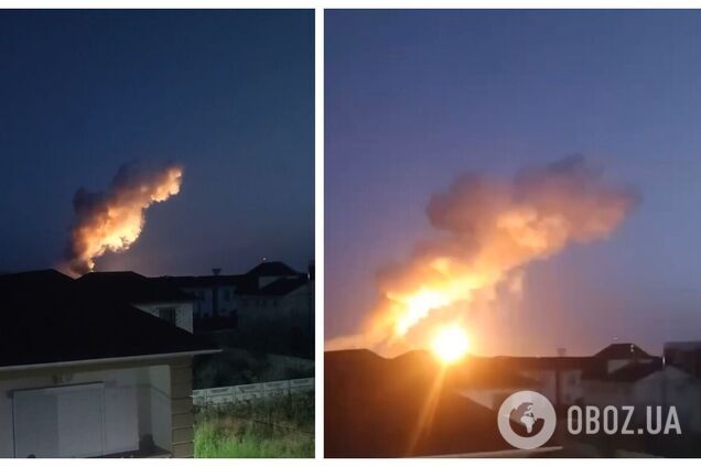 В окупантів – мінус 1,2 млрд доларів: з'явилися нове відео атаки на Крим і супутникові фото ППО, яку могли знищити