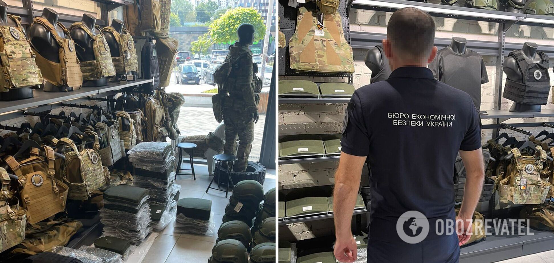 Каски и бронежилеты на 40 млн грн: БЭБ разоблачило компанию, торговавшую военной амуницией. Фото