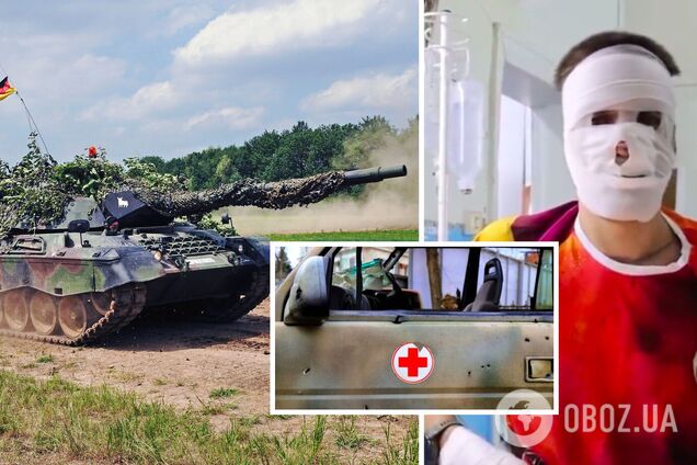 'Отправьте в Украину больше танков и боеприпасов': раненый немецкий волонтер обратился к правительству ФРГ. Видео